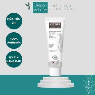 Tẩy da chết đất sét hữu cơ Cattier Gommage Argile 100ml Pháp