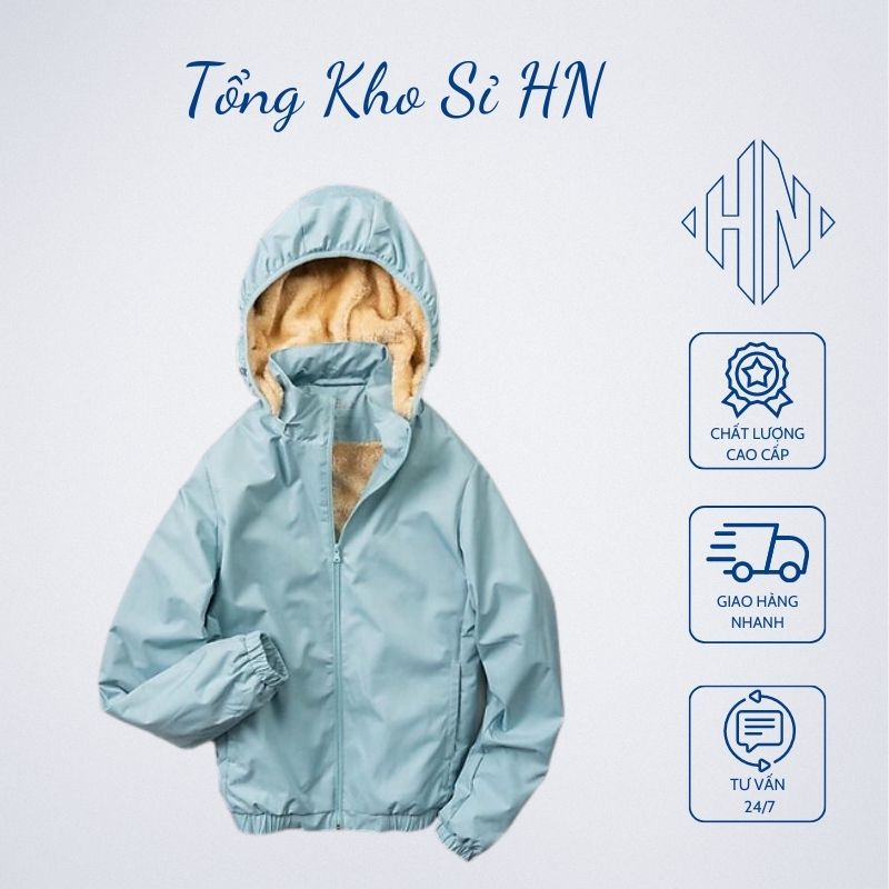 Áo khoác nữ lót lông cừu 2 lớp ấm áp, nhiều màu yêu hottrend 2022