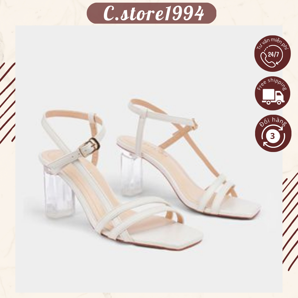 Giày Cao Gót Nữ Quai Mảnh Gót Trong - Giày Sandal Nữ Gót Cao 5p Và 7p Kiểu Dáng Sang Trọng, Lịch Sự