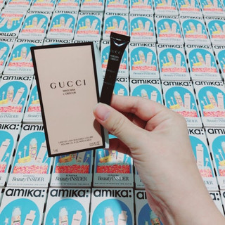 Chuốt mi mascara dày và dài mi l'obscur gucci 1 eve black