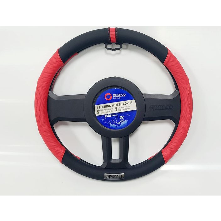 Bọc vô lăng ô tô - Bọc vô lăng SPARCO - SPC1106BK - đường kính 38cm phù hợp với hầu hết các xe trên thị trường Việt Nam. | BigBuy360 - bigbuy360.vn