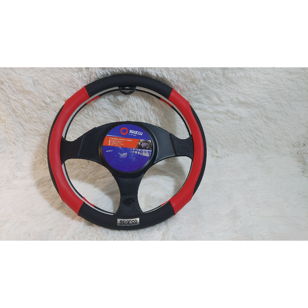 Bọc vô lăng ô tô - Bọc vô lăng SPARCO - SPC1106BK - đường kính 38cm phù hợp với hầu hết các xe trên thị trường Việt Nam. | BigBuy360 - bigbuy360.vn