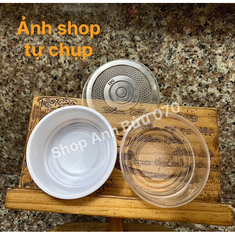 50 LY 40ML (Bán nắp riêng) Đựng Sốt, Bơ, Nước Chấm(2 màu : trong, trắng sữa)