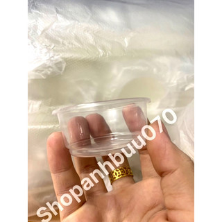 [Hoả tốc Q11] 50 LY 40ML (Bán nắp riêng) Đựng Sốt, Bơ, Nước Chấm(2 màu : trong, trắng sữa)