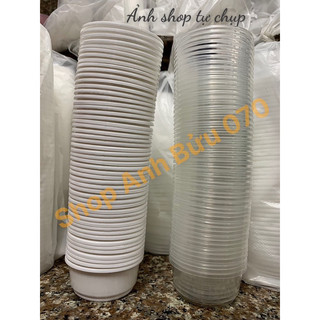 [Hoả tốc Q11] 50 LY 40ML (Bán nắp riêng) Đựng Sốt, Bơ, Nước Chấm(2 màu : trong, trắng sữa)