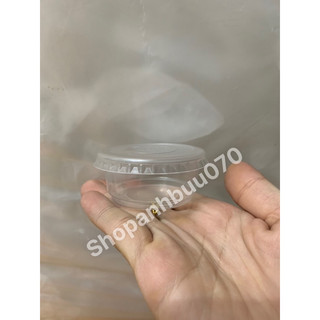 [Hoả tốc Q11] 50 LY 40ML (Bán nắp riêng) Đựng Sốt, Bơ, Nước Chấm(2 màu : trong, trắng sữa)