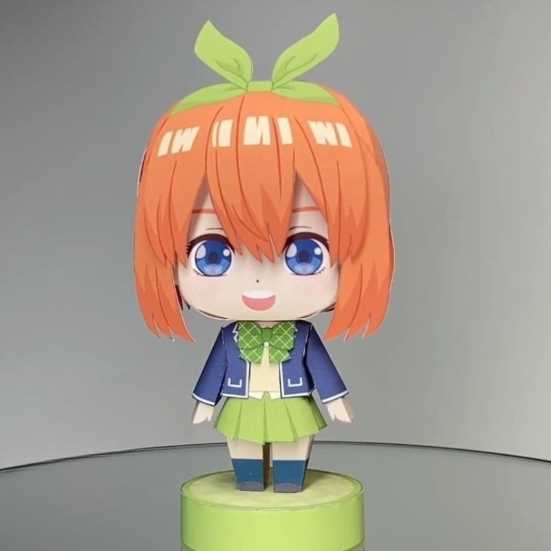 - Mô hình giấy Anime Chibi Nakano Yotsuba