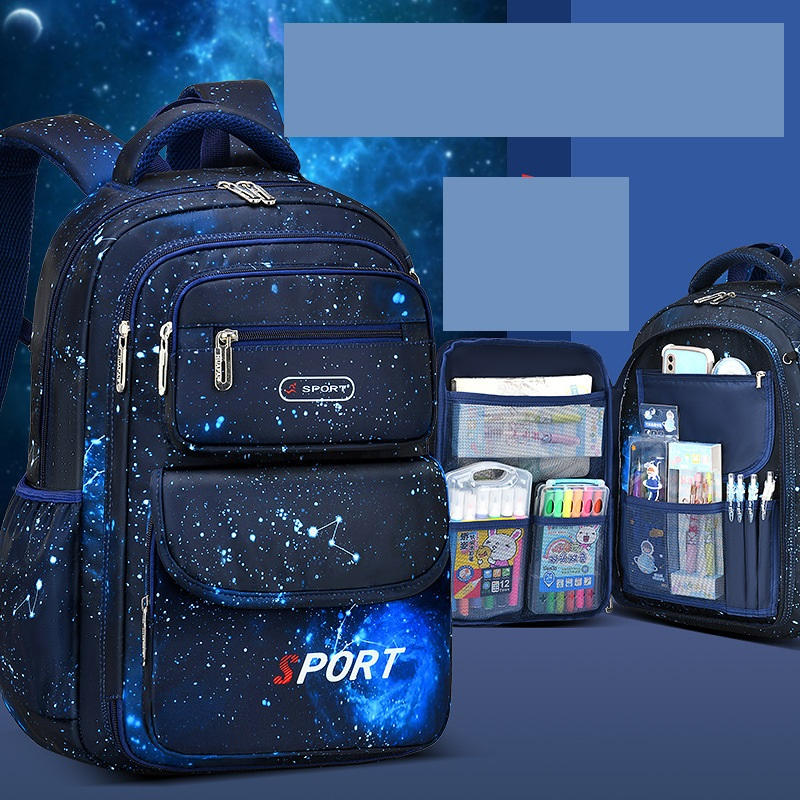 Balo cho bé trai siêu nhẹ dành cho bé từ lớp 1-5