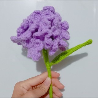 HOA CẨM TÚ CẦU LEN HANDMADE