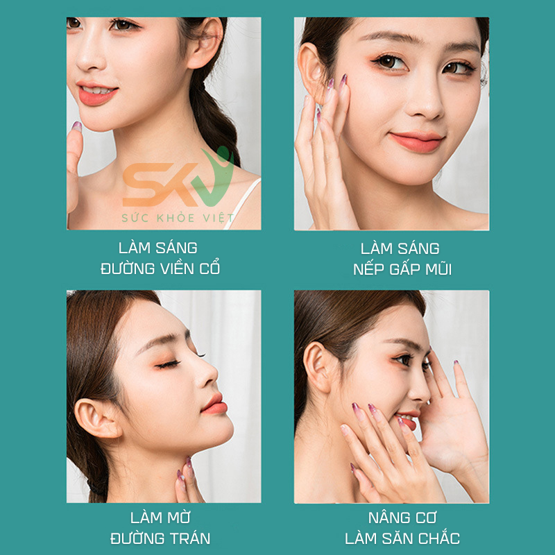 Máy nâng cơ mặt SKV-H309, giảm quá trình lão hóa và tăng cường độ đàn hồi cho da mặt, massage, kích thích cơ mặt