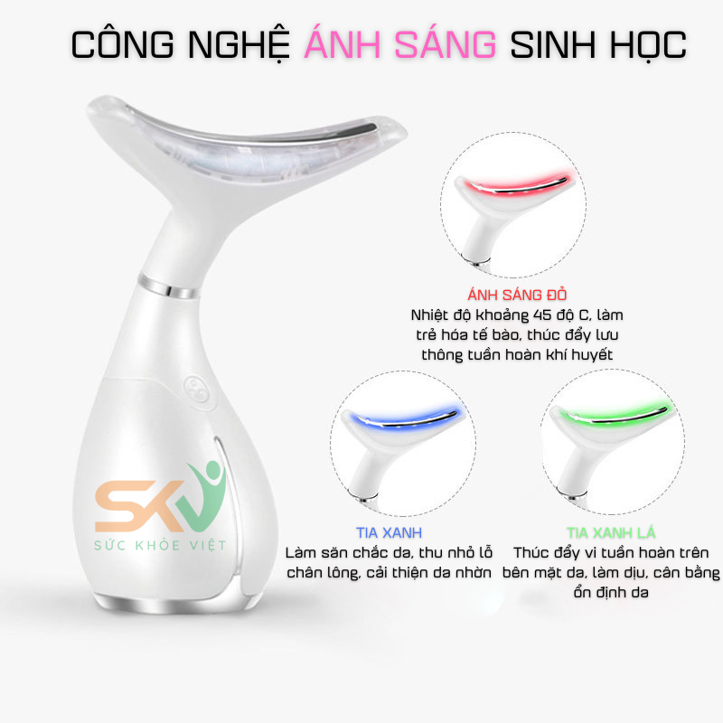 Máy nâng cơ mặt SKV-H309, giảm quá trình lão hóa và tăng cường độ đàn hồi cho da mặt, massage, kích thích cơ mặt