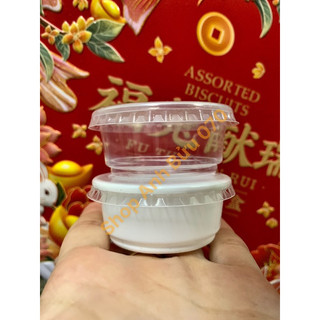 [Hoả tốc Q11] 50 LY 40ML (Bán nắp riêng) Đựng Sốt, Bơ, Nước Chấm(2 màu : trong, trắng sữa)