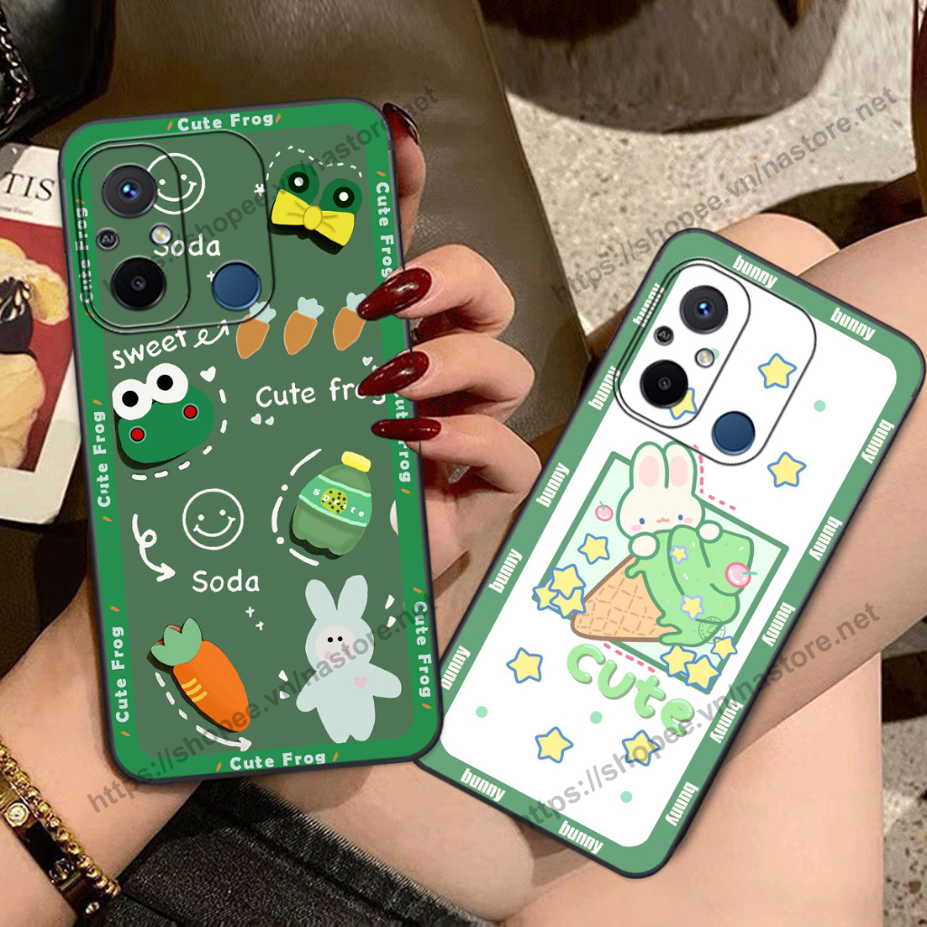 Ốp lưng Xiaomi Redmi 12C cute, hoạt hình 3d đáng yêu cute giá rẻ