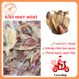 Mực khô mini, khô mực nhỏ - đặc sản vũng tàu