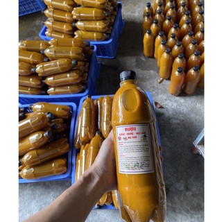 Cốt rượu nghệ gừng gấc hạ thổ chai 1 lít
