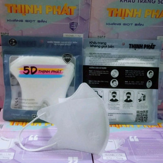 COMBO 50  CHIẾC KHẨU TRANG 5D THỊNH PHÁT