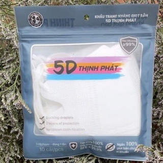 COMBO 50  CHIẾC KHẨU TRANG 5D THỊNH PHÁT