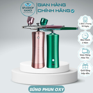 Súng Phun  OXY Tích Điện ,Súng PhunZ16 Súng Phun sơn nail- bảo hành 18th - Dùng Spa - Thẩm Mỹ Viện