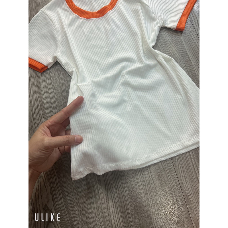 sét gân tay ngắn quần dài phối viền 40-52kg