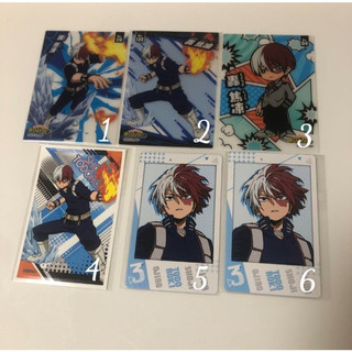 Card anime my hero academia shoto chính hãng