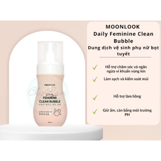 Dung Dịch Vệ Sinh Moonlook, Bọt Tuyết - 150ml