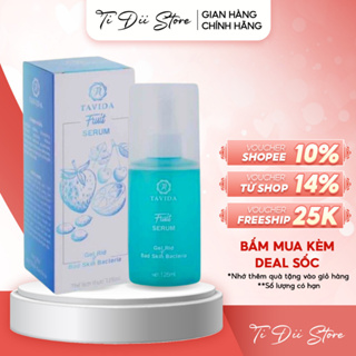 SERUM TRÁI CÂY LÊN MEN - MEN VI SINH TAVIDA DỨT ĐIỂM MỤN LƯNG VIÊM NANG