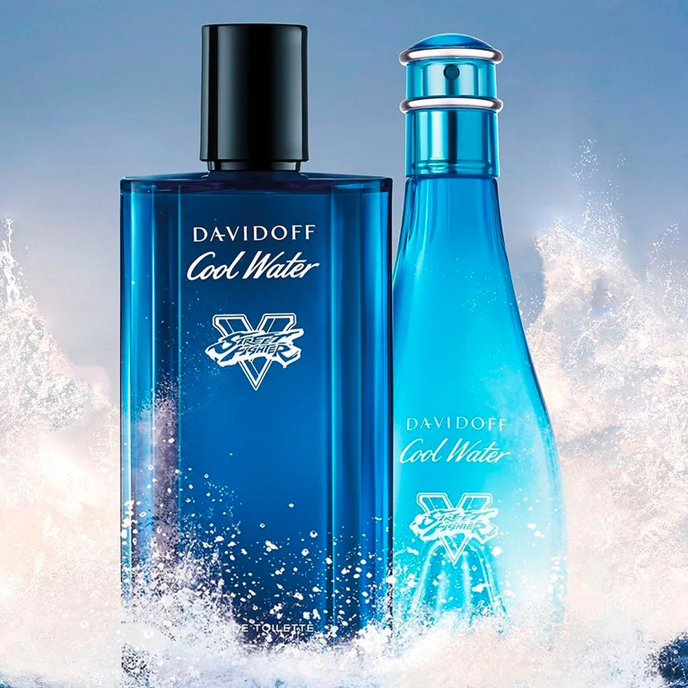 Nước hoa nam Davidoff Cool Water Street Fighter Champion Edition EDT for men - Hàng Chính Hãng