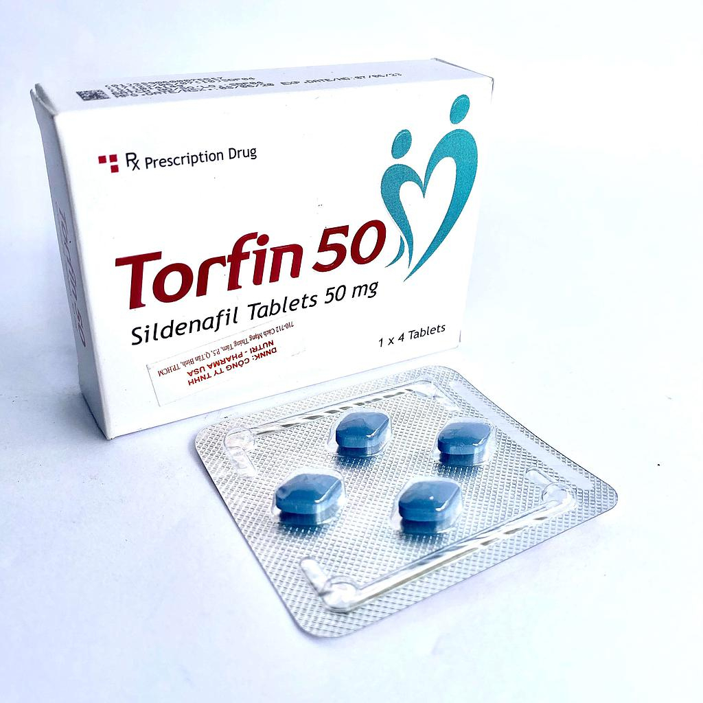 TORFIN 50: Viên uống cho NAM ye.u si.nh l.y, roi lo.an cuo.ng d.uon.g | Hàng Ấn Độ