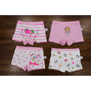 Set 4 quần chip/ quần con cho bé gái