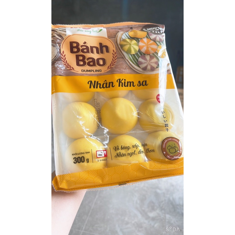 Bánh bao nhân kim sa túi 12c ❤️LOẠI 1 thơm béo ngậy