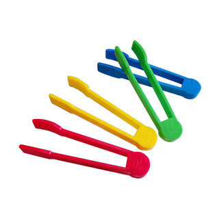 Kẹp tập gắp nhựa 10cm cho bé thực hành cuộc sống