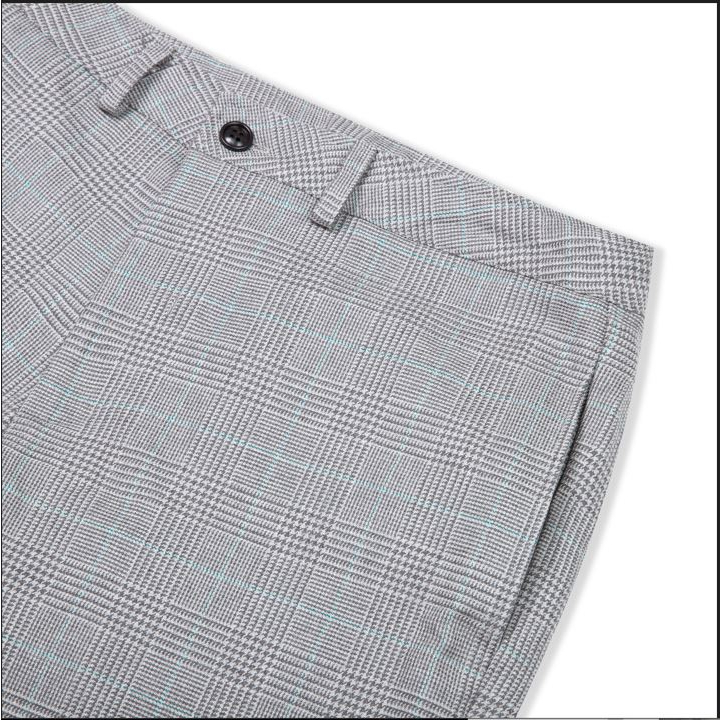 RIPOFFF Checked Trouser Pants - Grey