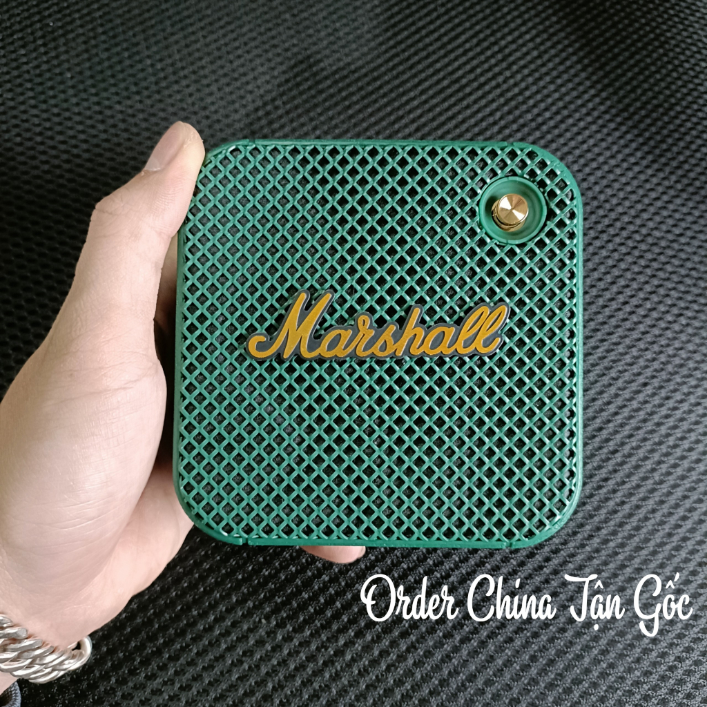 Loa bluetooth mini Marshall willen không dây ba.ss mạnh cho điện thoại máy tính  giá rẻ bass treble rõ ràng-Bảo hành