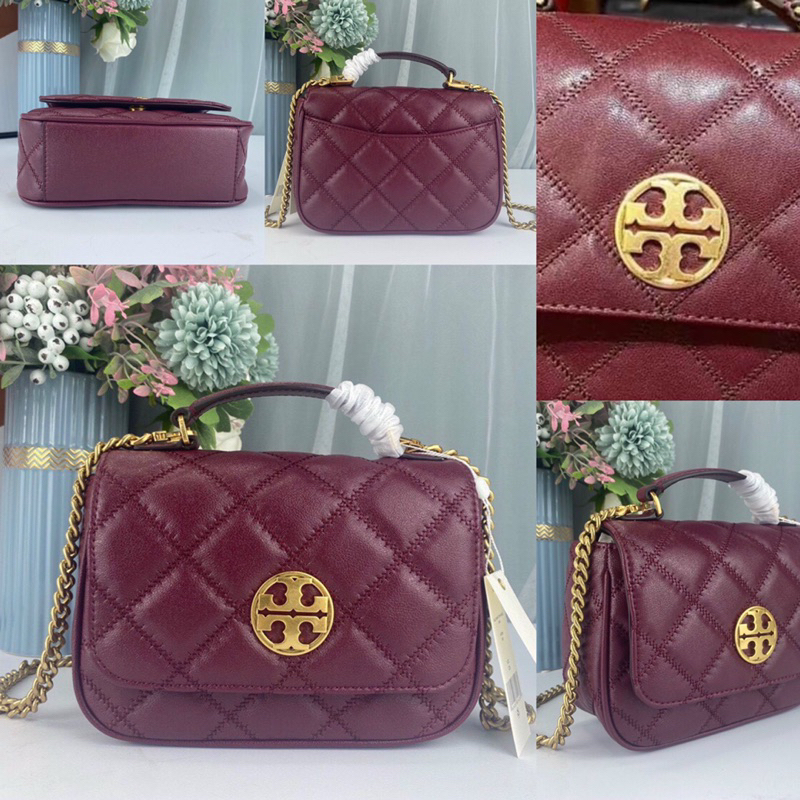 Túi Burch Willa Mini Top Handle 21 dư xịn