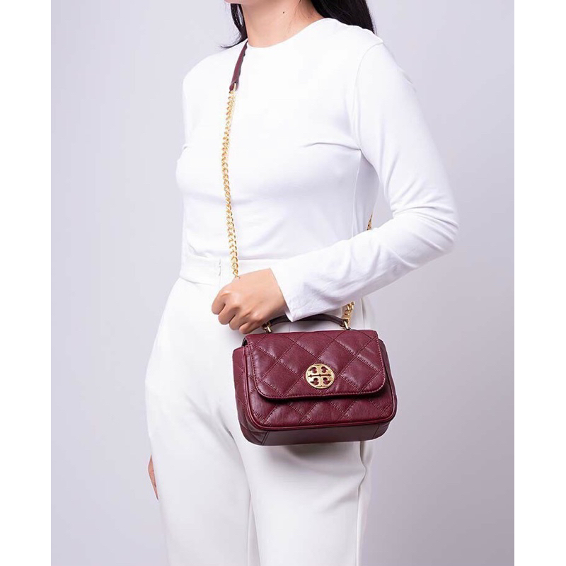 Túi Burch Willa Mini Top Handle 21 dư xịn