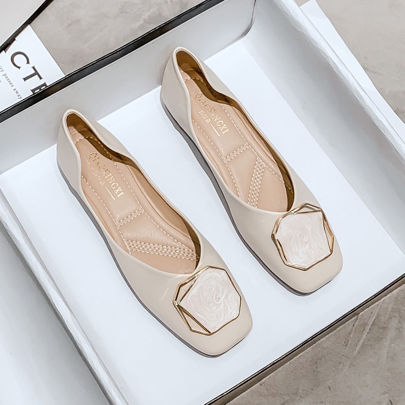 Giày hài Bigsize đế bệt 2cm MGA8686 BIGSIZE 37-43 [SHOES BIGSIZE]