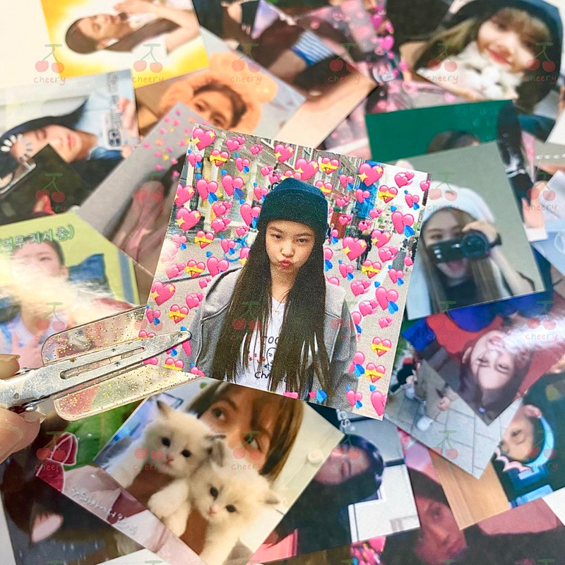 Set 48 Miếng Dán meme Trang Trí Vali, Team Niêm Phong Hình Blackpink Xinh Xắn