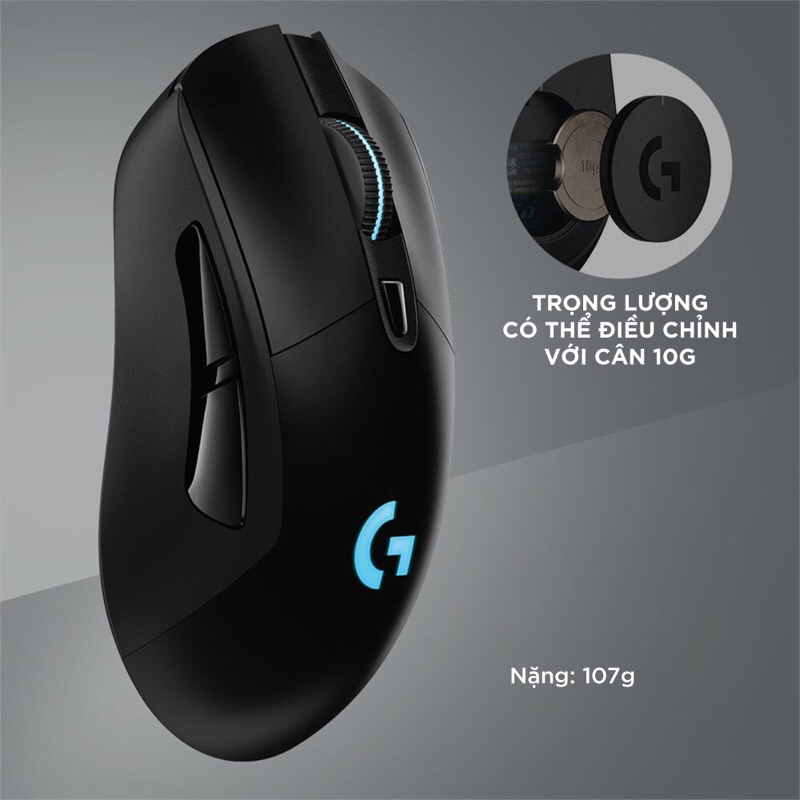 Chuột Game không dây LIGHTSPEED Logitech G703 Hero