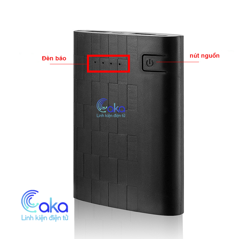 Box sạc pin dự phòng 3 pin