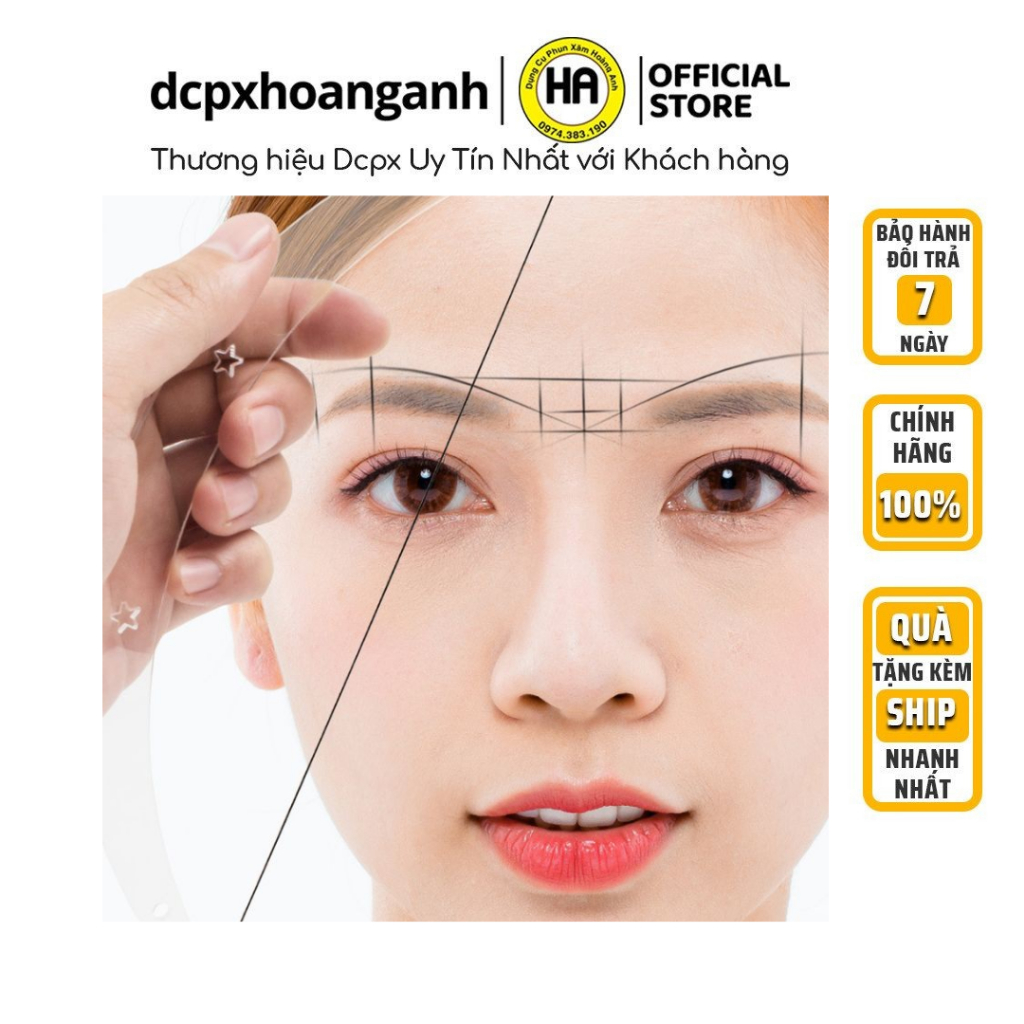 Cung Đo Lông Mày Thần Thánh Chuẩn EYEBROWS #dcpxhoanganh