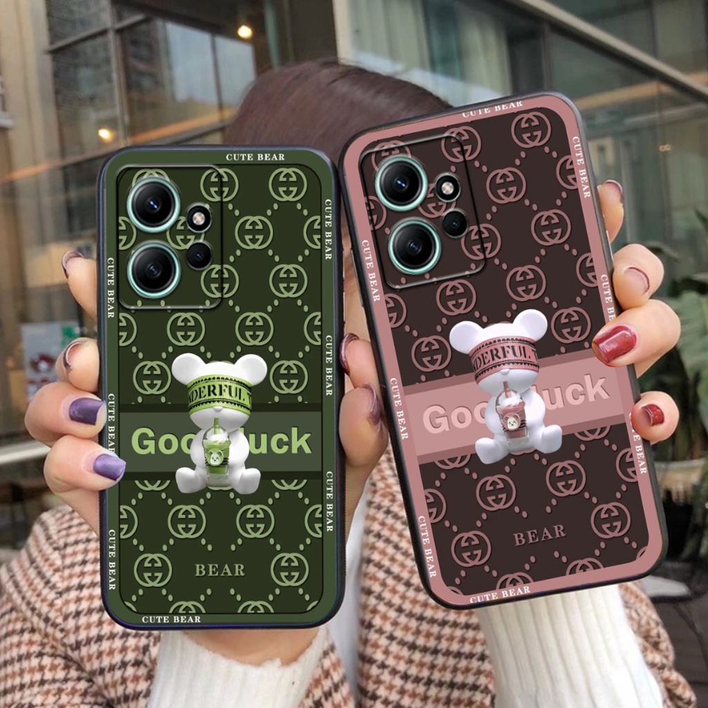 Ốp lưng Xiaomi Redmi Note 12 4G / 5G / Redmi Note 12 Pro mẫu BEARBRICK/ Kaws thể thao cá tính,cute,giá rẻ