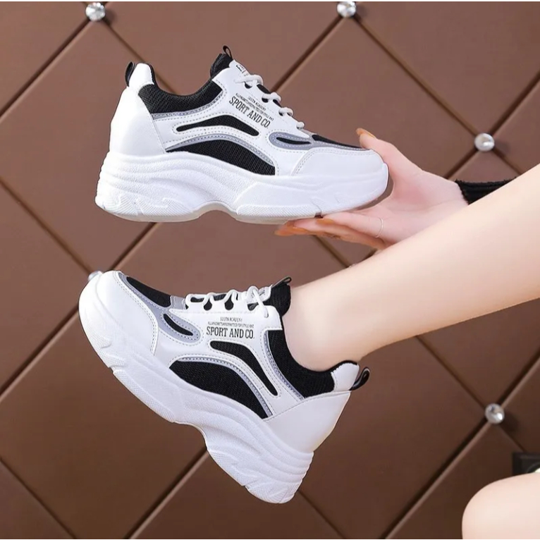 GIÀY THỂ THAO ĐỘN ĐẾ 5CM TÔN DÁNG
