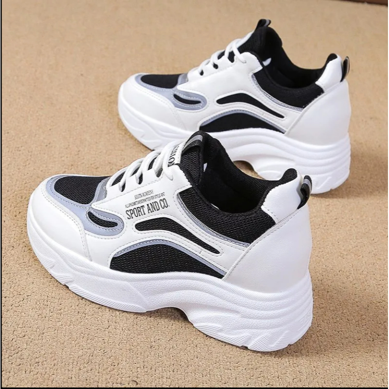 GIÀY THỂ THAO ĐỘN ĐẾ 5CM TÔN DÁNG