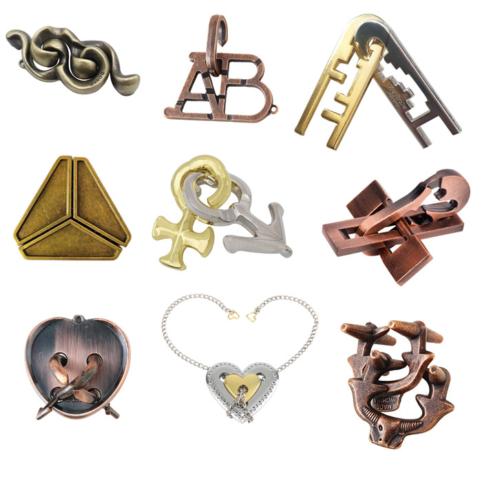 Giải mã sắt Cast puzzle