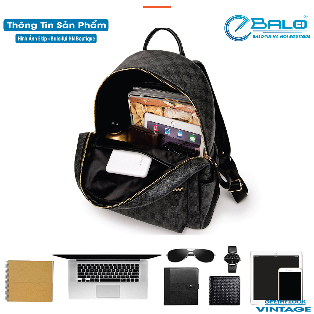 Balo da thời trang nam nữ Unisex balo lv da PU cao cấp chống nước cặp đi học đi chơi balo đựng laptop . Mã Lv-2103