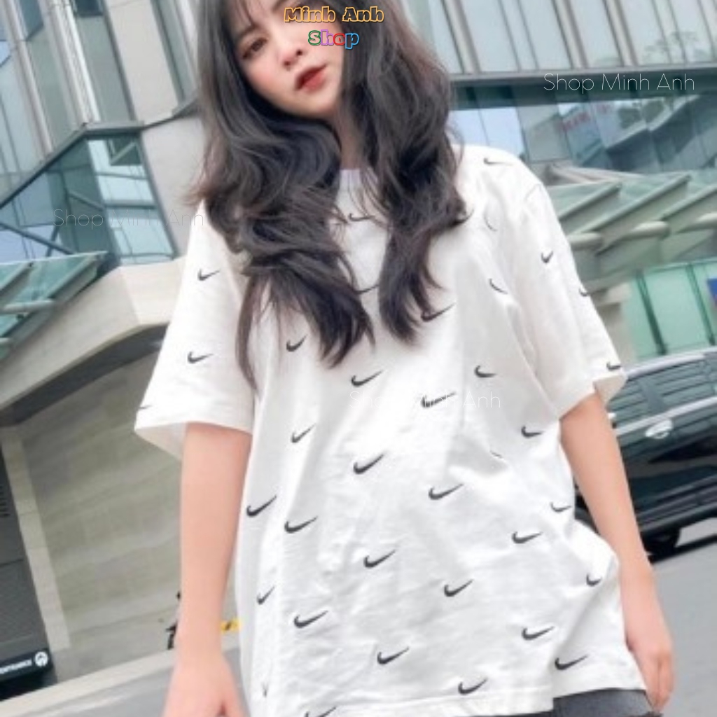 Áo Phông N.I.K.E Hình In Cao Cấp - Hàng Tại Xưởng,áo phông tay lỡ chuẩn fom dáng rộng Unisex