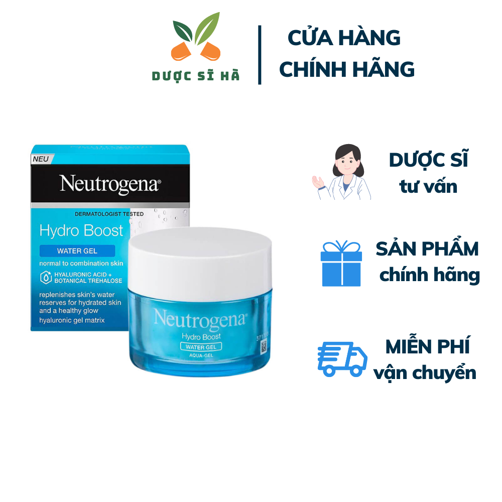 Kem dưỡng Neutrogena - Aqua Gel và Aqua Cream Dành Cho Da Dầu Và Da Khô [Chính Hãng]