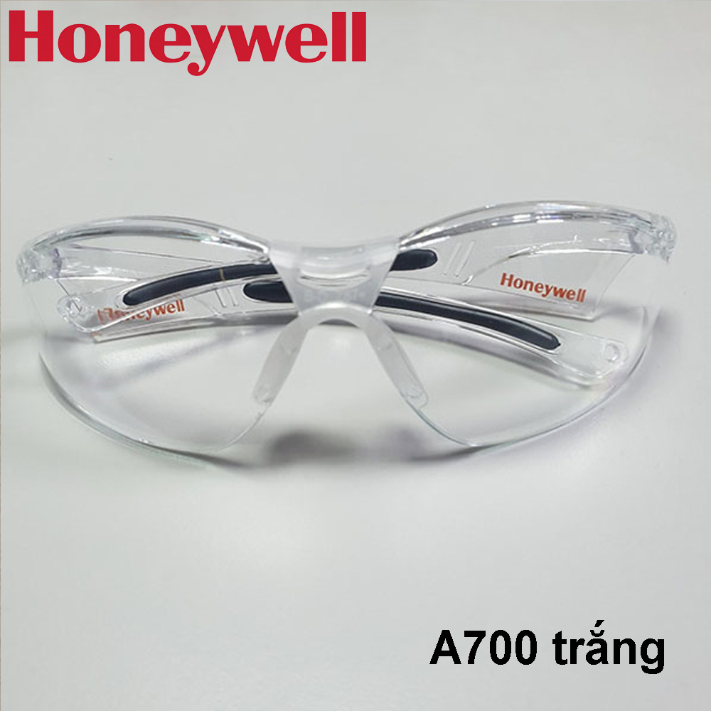 Kính Bảo hộ Honeywell A700 màu đen, kính chống bụi, kính đi đường kiểu dáng thời trang chống đọng hơi sương