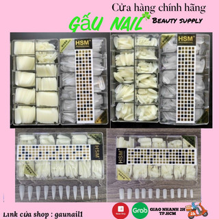 Hộp Móng Úp HSM Trong và Đục Nhám from vuông - Bầu- Nhọn- Thang
