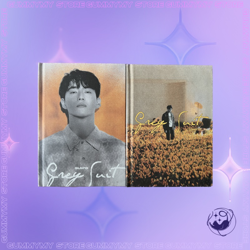 Suho - bộ album nhạc Grey Suit nguyên seal